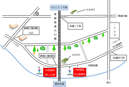 地図_川口と第二